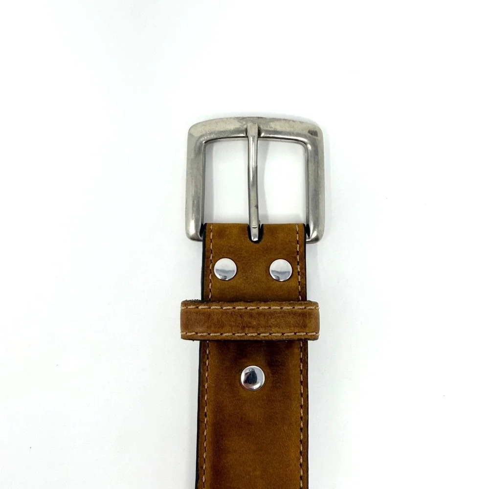 Nocona Belt Co Western Leather Belt‎ Brown Size 50